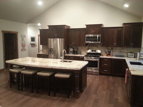 Beige Granite Countertop Design Ideas Marble Kitchen Light Texture Inspiration Wine Warm Durable Subtle